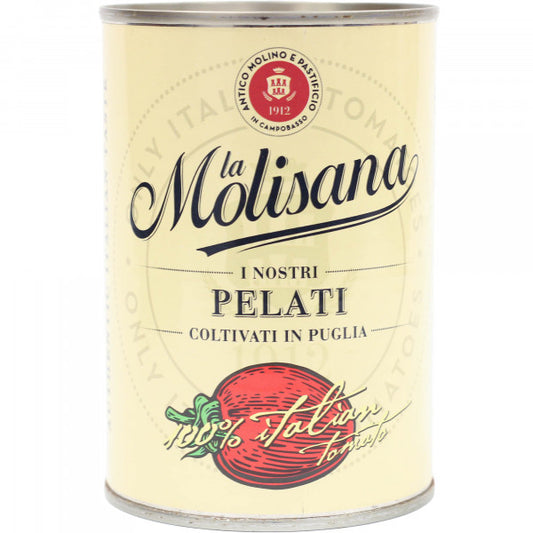 Pomidory La Molisana włoskie całe bez skórek puszka