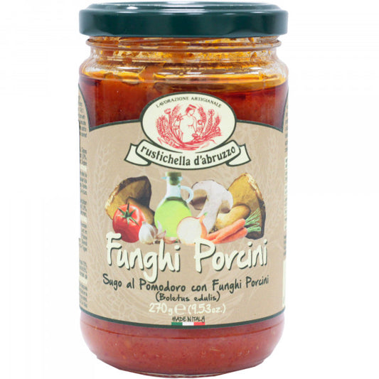 Sos rustichella funghi porcini