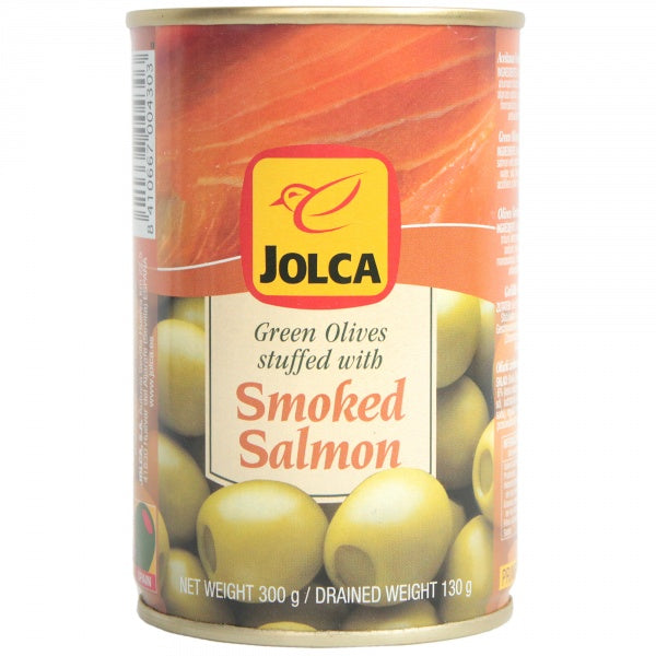 Jolca oliwki zielone z łososiem