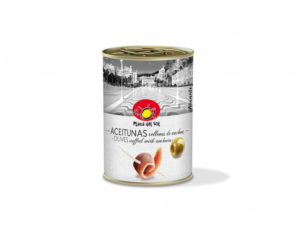 Oliwki nadziewane anchois plaza del sol