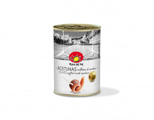 Oliwki nadziewane anchois plaza del sol