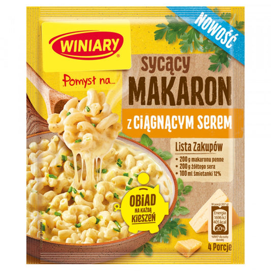 WINIARY Pomysł na... Sycący makaron z ciągnącym serem 28g