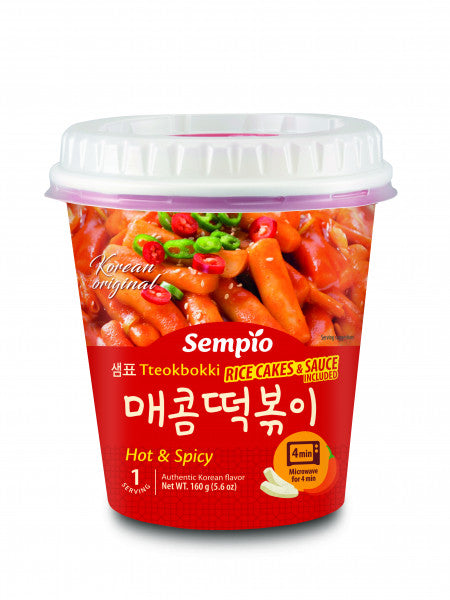 Danie instant Sempio Tteokbokki hot&spicy cup
