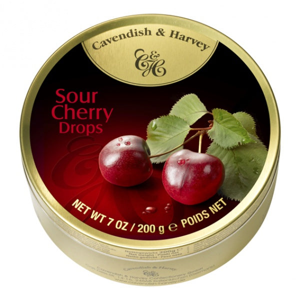 Cavendish&Harvey Sour Cherry Drops 200g